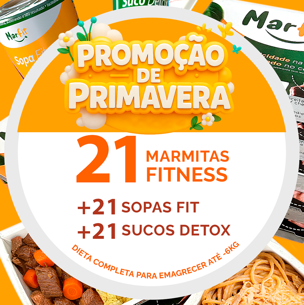 Dieta completa para emagrecer 21 Dias - Almoço, lanche e Janta